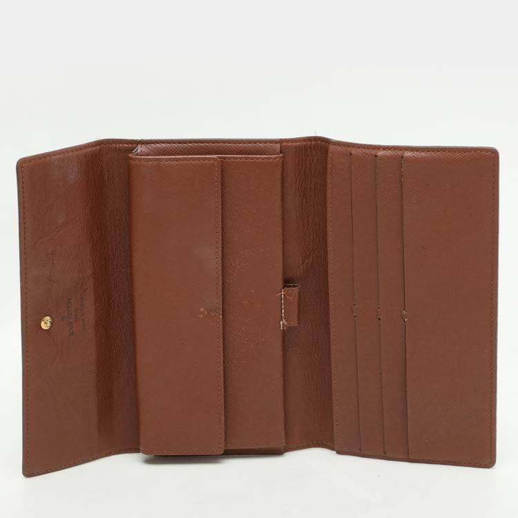 Pre Owned Louis Vuitton Monogram Canvas Porte-Tresor International Wallet