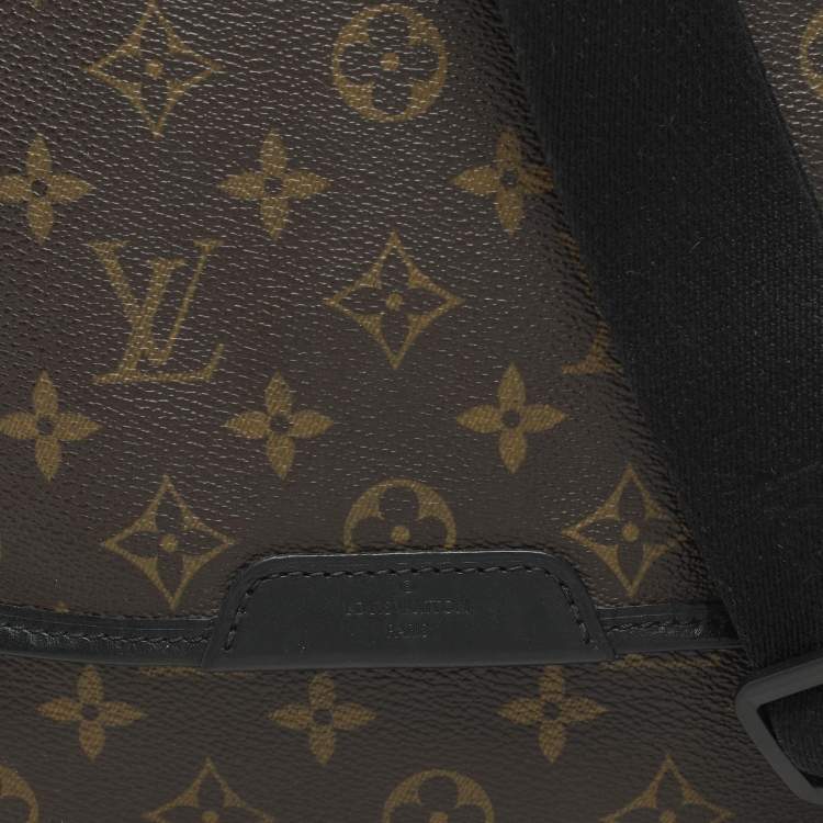 Pre Owned Louis Vuitton Monogram Canvas Macassar Bass PM Bag
