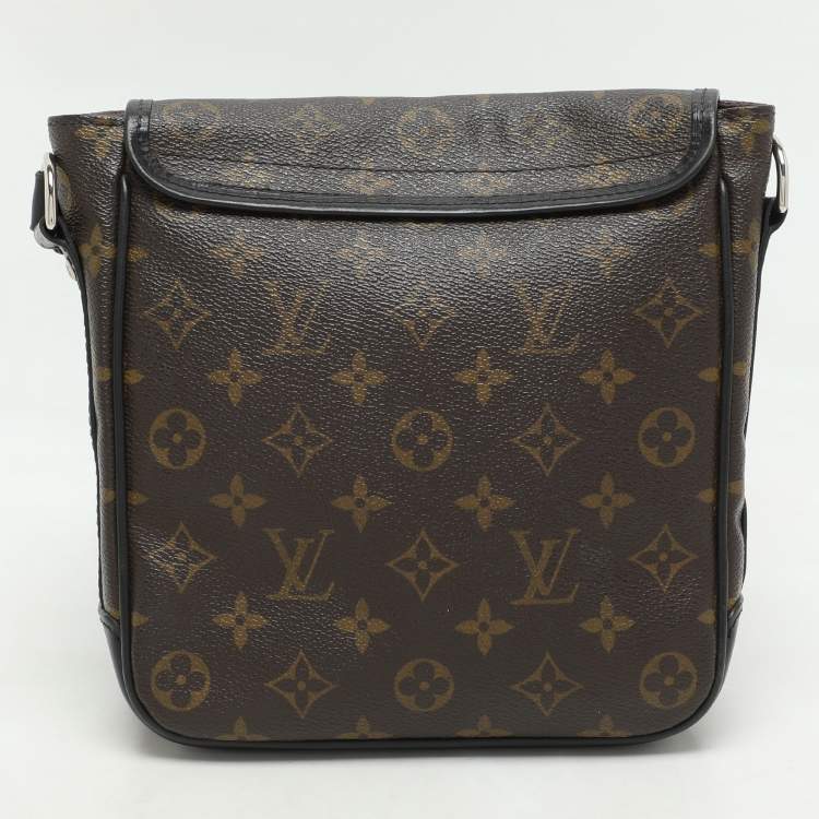 Pre Owned Louis Vuitton Monogram Canvas Macassar Bass PM Bag