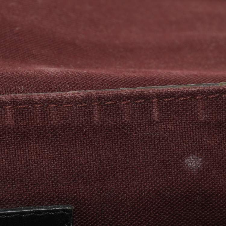 Pre Owned Louis Vuitton Monogram Canvas Macassar Bass PM Bag