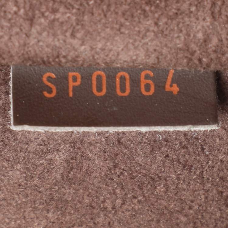 Pre Owned Louis Vuitton Moka Epi Leather Sirius 45 Soft Suitcase