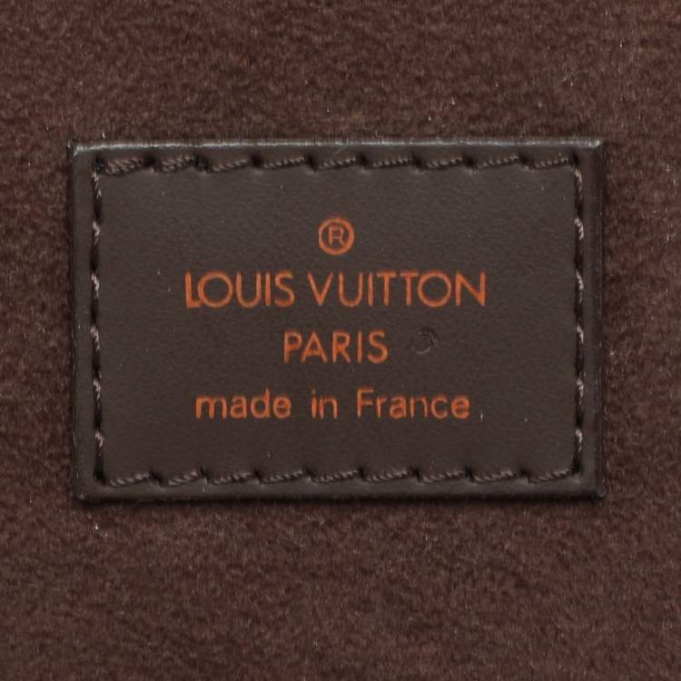 Pre Owned Louis Vuitton Moka Epi Leather Sirius 45 Soft Suitcase