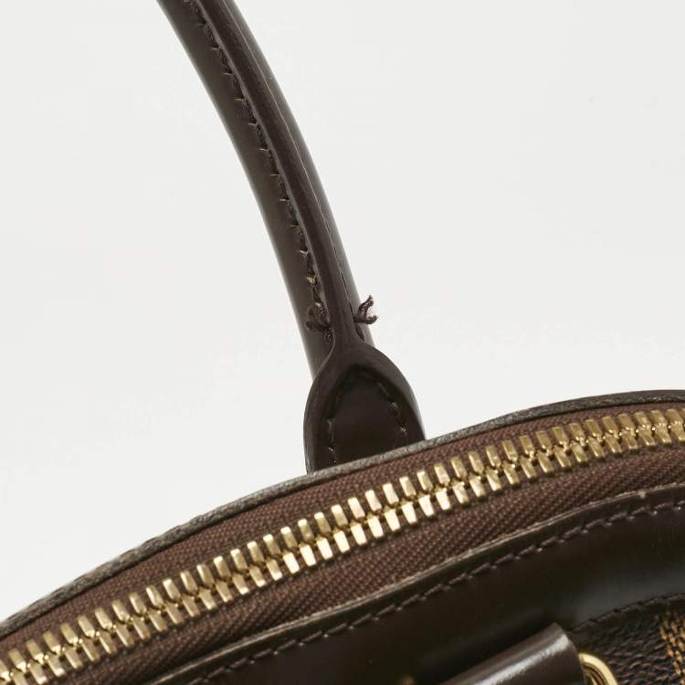 Pre Owned Louis Vuitton Damier Ebene Canvas Trevi PM Bag