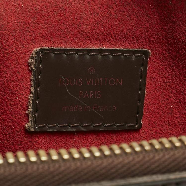 Pre Owned Louis Vuitton Damier Ebene Canvas Trevi PM Bag
