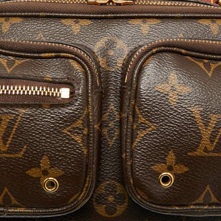 Pre Owned Louis Vuitton Monogram Canvas Utility Crossbody Bag