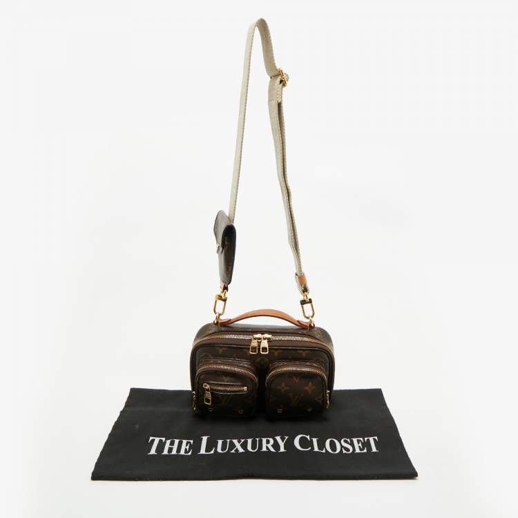 Pre Owned Louis Vuitton Monogram Canvas Utility Crossbody Bag