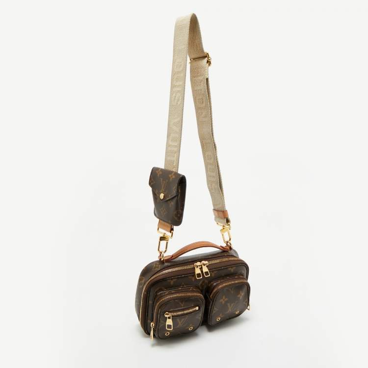 Pre Owned Louis Vuitton Monogram Canvas Utility Crossbody Bag