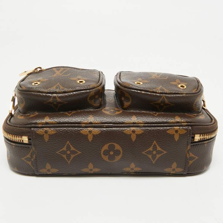 Pre Owned Louis Vuitton Monogram Canvas Utility Crossbody Bag