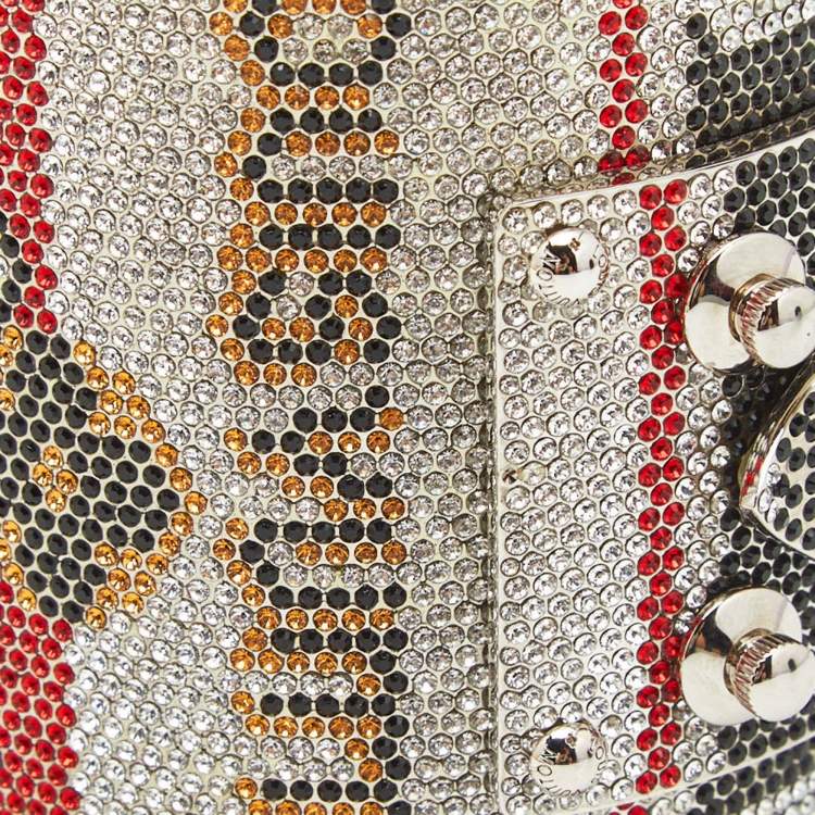 Pre Owned Louis Vuitton Multicolor Swarovski Embellished Drink-It Bag