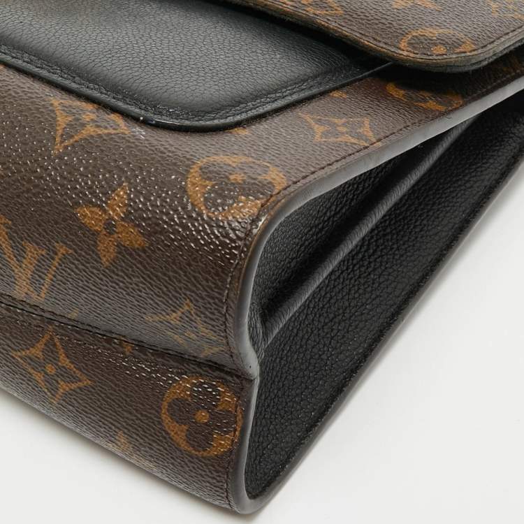 Pre Owned Louis Vuitton Black Monogram Canvas Victoire Bag