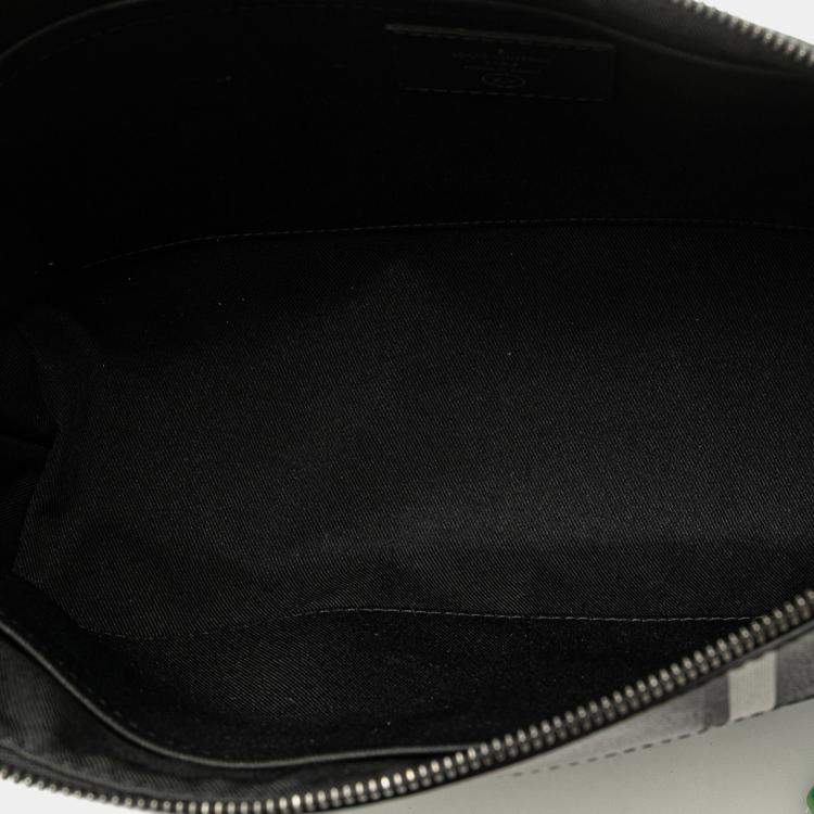 Pre Owned Louis Vuitton Black Fragment Monogram Eclipse Flash Apollo Messenger PM