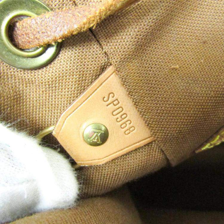 Pre Owned Louis Vuitton Montsouris MM Brown Monogram Canvas Backpack
