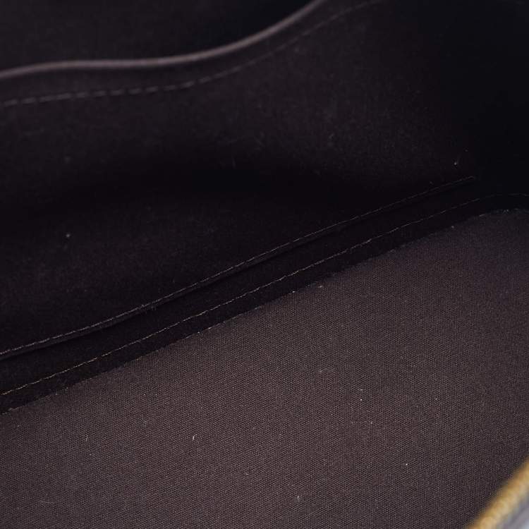 Pre Owned Louis Vuitton Amarante Monogram Vernis Alma PM Bag