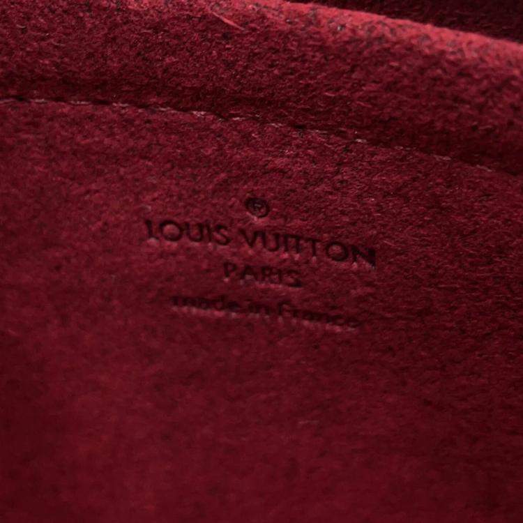Pre Owned Louis Vuitton Pochette Milla MM Blanc Monogram Multicolor Shoulder Bag