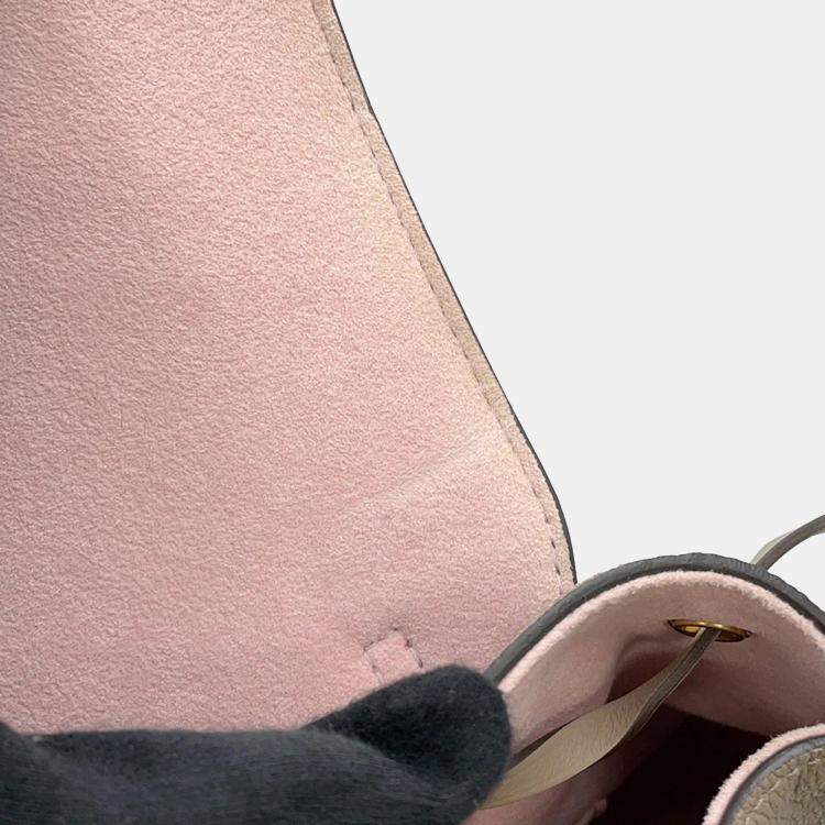 Pre Owned Louis Vuitton Montsouris Tourterellem45410 Monogram Empreinte Leather Size Pm