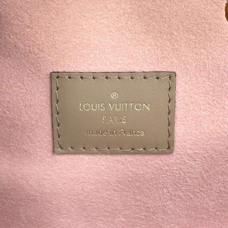 Pre Owned Louis Vuitton Montsouris Tourterellem45410 Monogram Empreinte Leather Size Pm