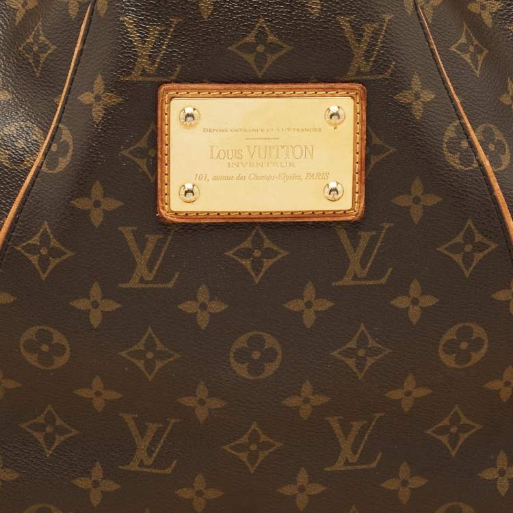 Pre Owned Louis Vuitton Monogram Canvas Galliera PM Bag