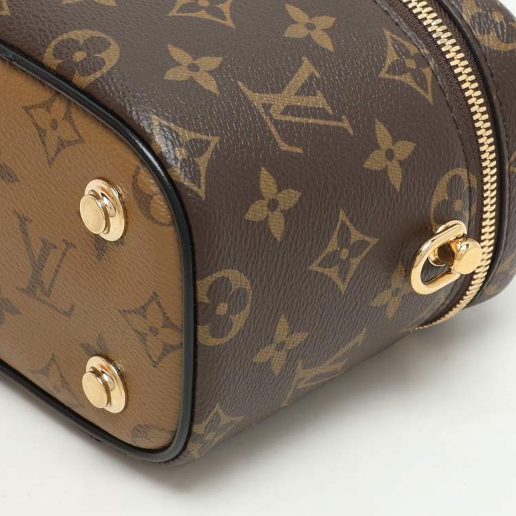 Pre Owned Louis Vuitton Monogram/Reverse Monogram Canvas Vanity PM Bag