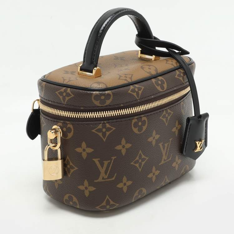 Pre Owned Louis Vuitton Monogram/Reverse Monogram Canvas Vanity PM Bag