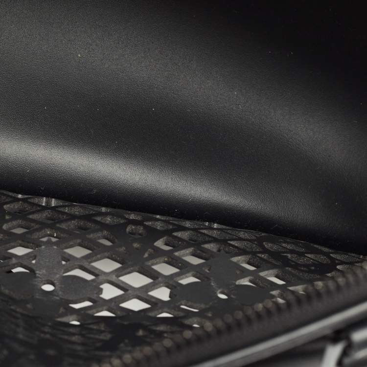 Pre Owned Louis Vuitton Monogram Lace Patent Leather Alma BB Bag