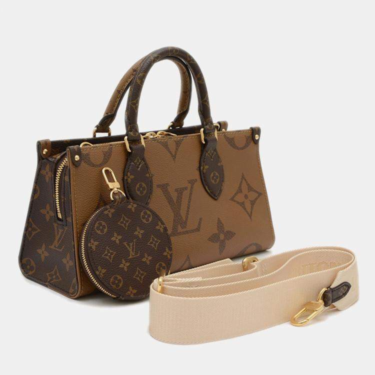 Pre Owned Louis Vuitton OnTheGo EW Monogram Giant Canvas Tote Bag