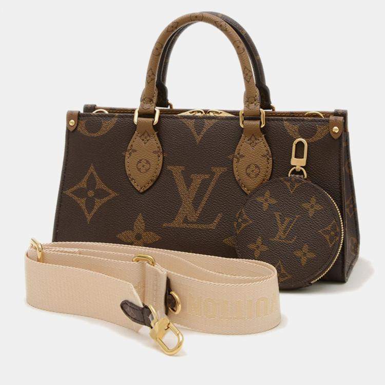 Pre Owned Louis Vuitton OnTheGo EW Monogram Giant Canvas Tote Bag