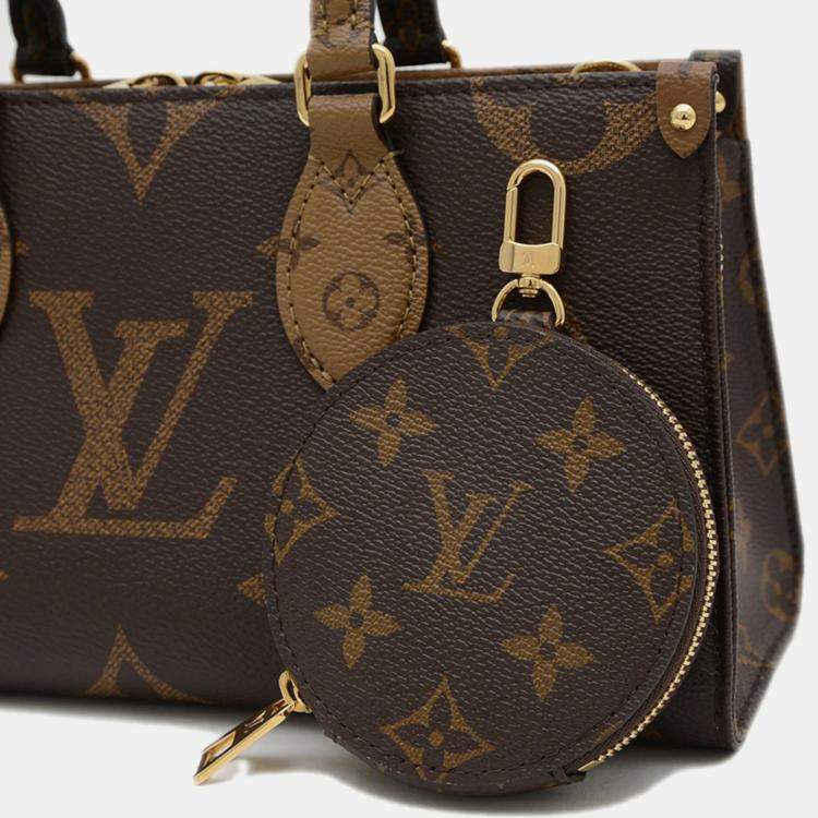 Pre Owned Louis Vuitton OnTheGo EW Monogram Giant Canvas Tote Bag