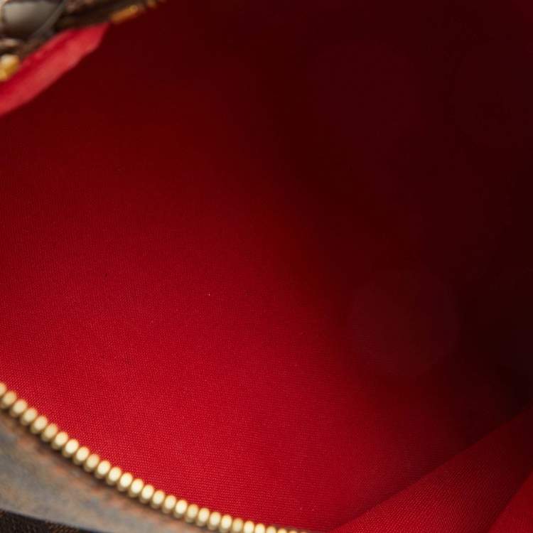 Pre Owned Louis Vuitton Damier Ebene Canvas Speedy 25 Bag