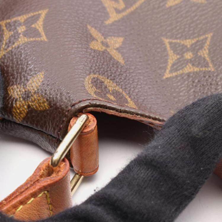 Pre Owned Louis Vuitton Musette Salsa Brown Monogram Canvas Shoulder Bag