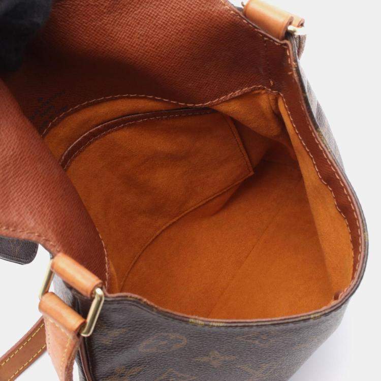 Pre Owned Louis Vuitton Musette Salsa Brown Monogram Canvas Shoulder Bag