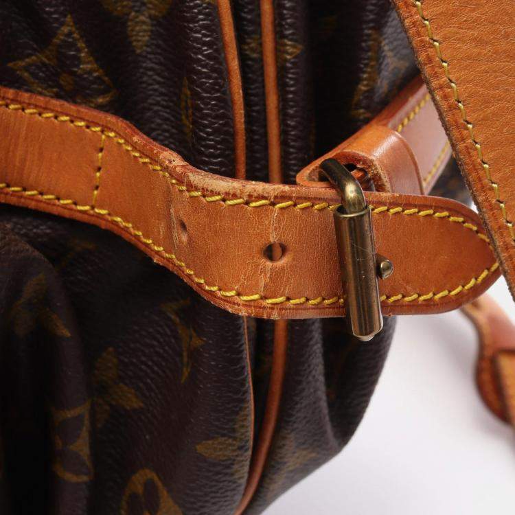 Pre Owned Louis Vuitton Saumur 35 Monogram Canvas Crossbody Bag
