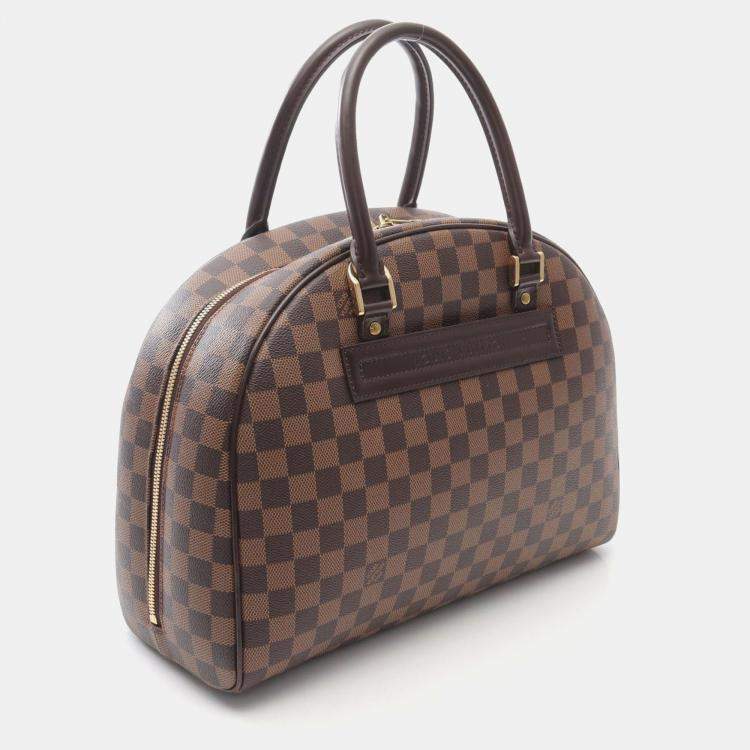 Pre Owned Louis Vuitton Nolita Damier Ebene Canvas Tote Bag