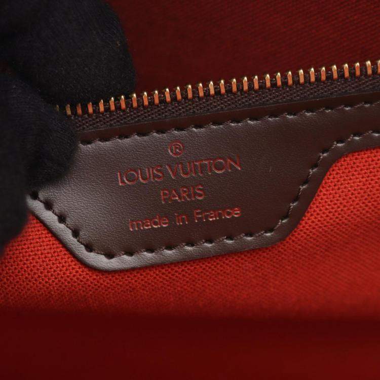 Pre Owned Louis Vuitton Nolita Damier Ebene Canvas Tote Bag