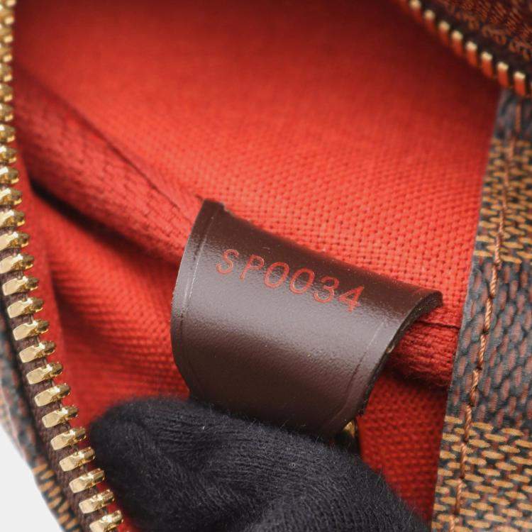 Pre Owned Louis Vuitton Nolita Damier Ebene Canvas Tote Bag