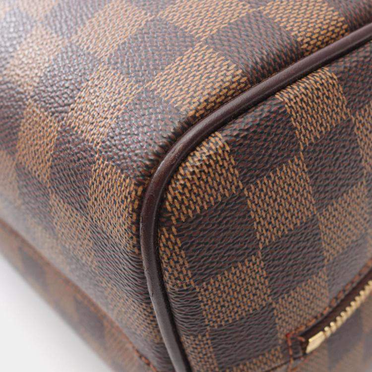 Pre Owned Louis Vuitton Nolita Damier Ebene Canvas Tote Bag