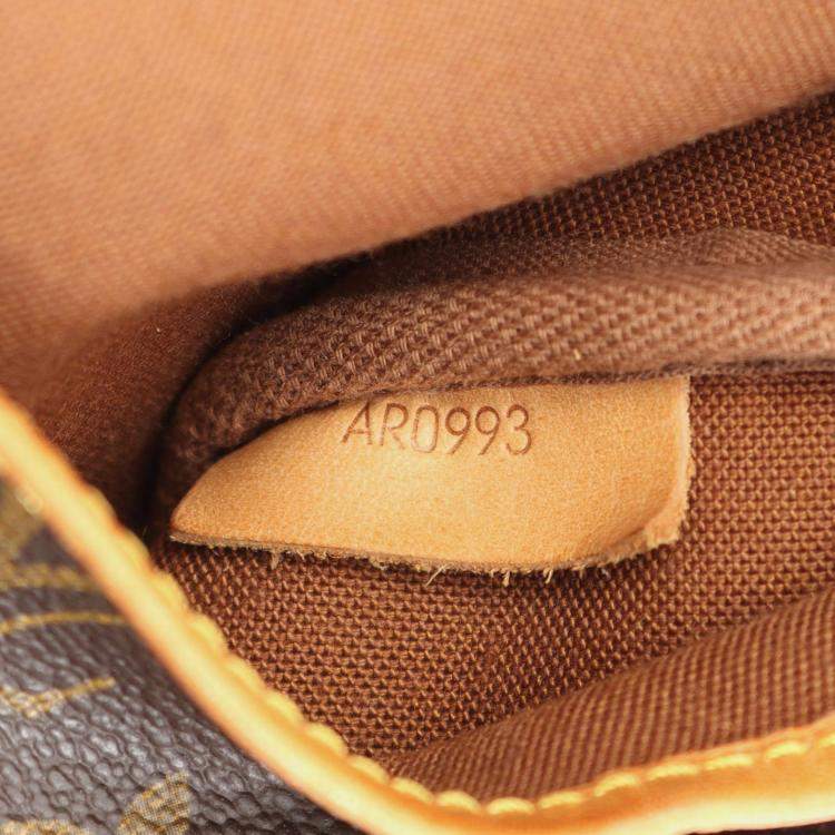 Pre Owned Louis Vuitton Saumur 30 Monogram Canvas Crossbody Bag