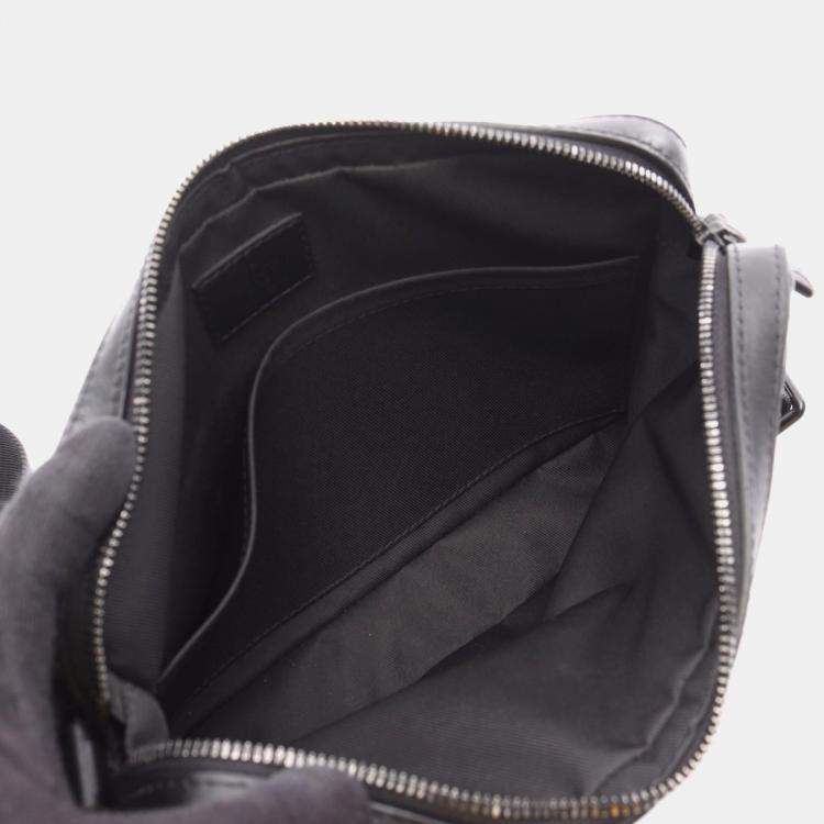 Pre Owned Louis Vuitton Duo Monogram Shadow Leather Shoulder Bag