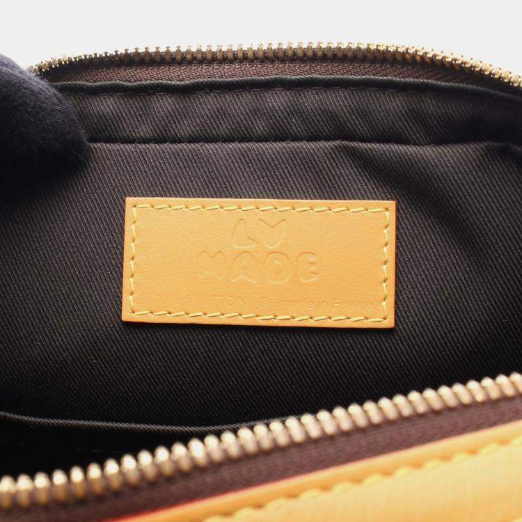 Pre Owned Louis Vuitton Nigo Trio Messenger Monogram Stripe Canvas Crossbody Bag