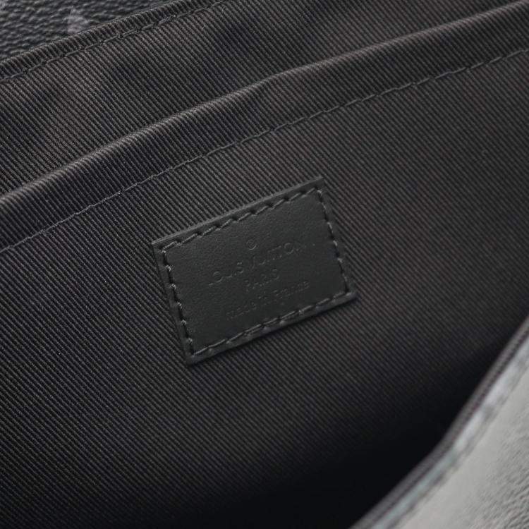 مملوكة مسبقًا Louis Vuitton Steamer PM Monogram Eclipse Shoulder Bag