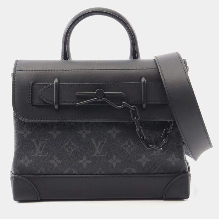 مملوكة مسبقًا Louis Vuitton Steamer PM Monogram Eclipse Shoulder Bag