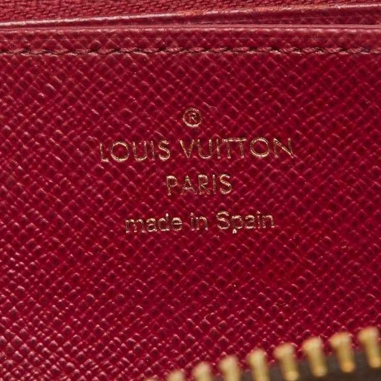 Pre Owned Louis Vuitton Monogram Canvas Zippy Wallet
