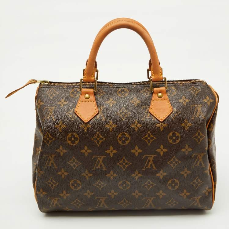 Pre Owned Louis Vuitton Monogram Canvas Speedy 30 Bag