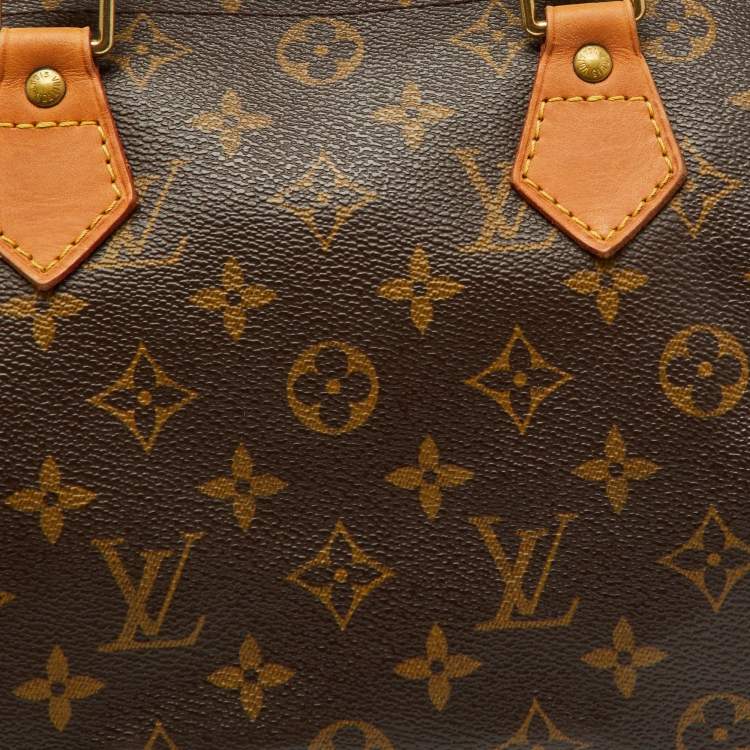 Pre Owned Louis Vuitton Monogram Canvas Speedy 30 Bag
