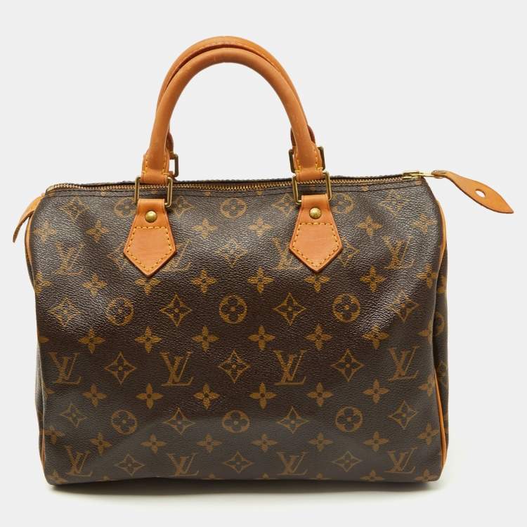 Pre Owned Louis Vuitton Monogram Canvas Speedy 30 Bag