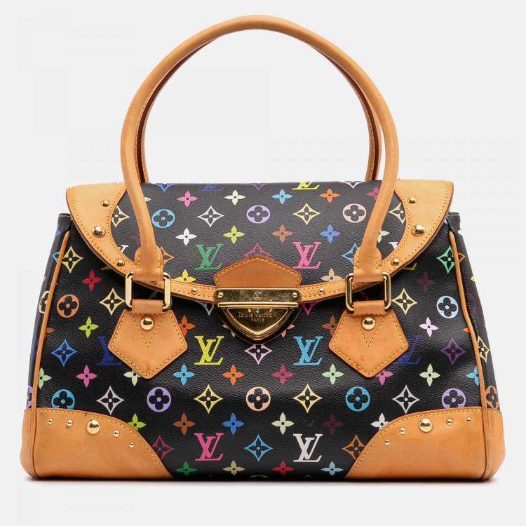 Pre Owned Louis Vuitton Monogram Multicolor Beverly GM Shoulder Bag