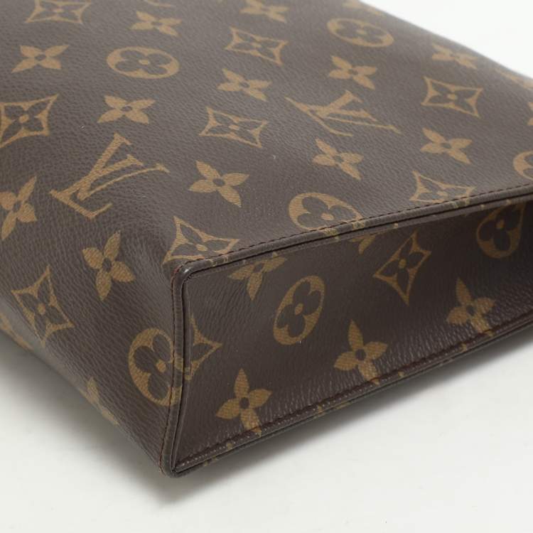 Pre Owned Louis Vuitton Monogram Canvas Toiletry Pouch 26