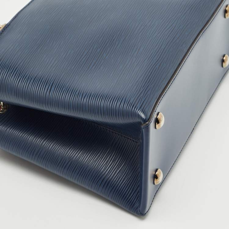مملوكة مسبقًا Louis Vuitton Saphir/Red Epi Leather Kleber PM Bag