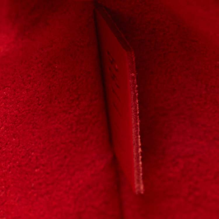مملوكة مسبقًا Louis Vuitton Saphir/Red Epi Leather Kleber PM Bag