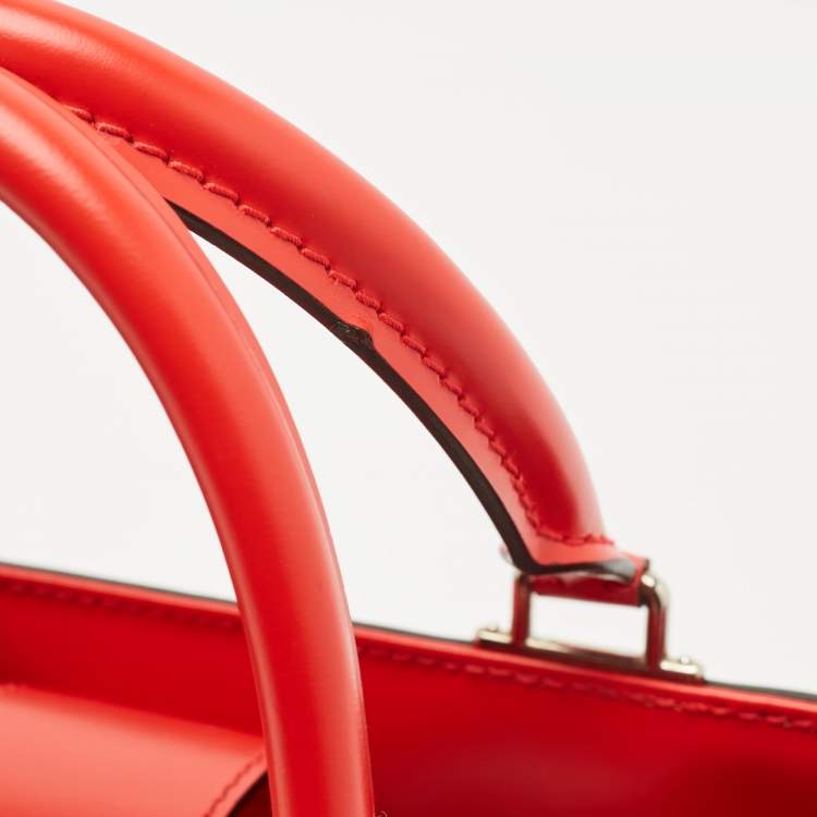 مملوكة مسبقًا Louis Vuitton Saphir/Red Epi Leather Kleber PM Bag