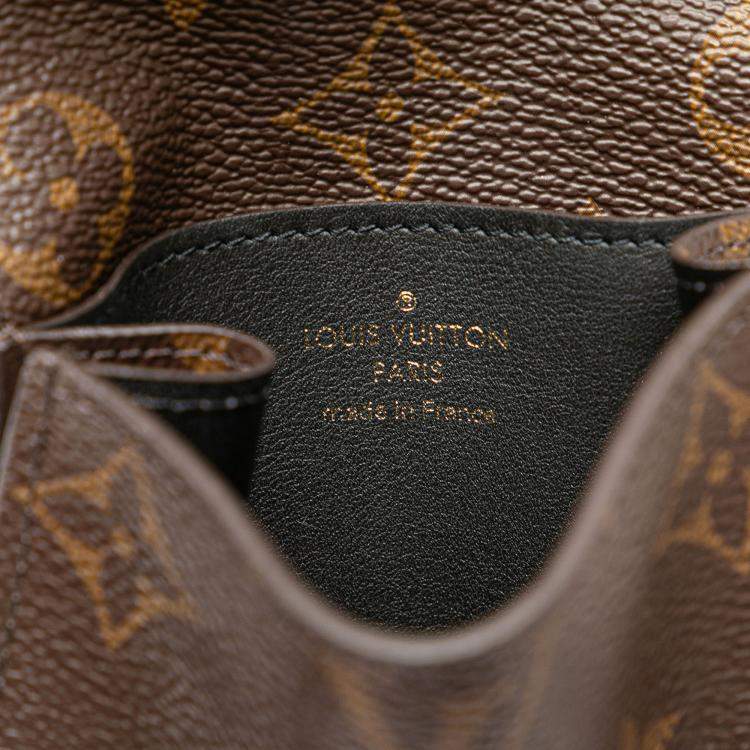 Pre Owned Louis Vuitton Brown Monogram Daily Multi Pocket 30mm Belt